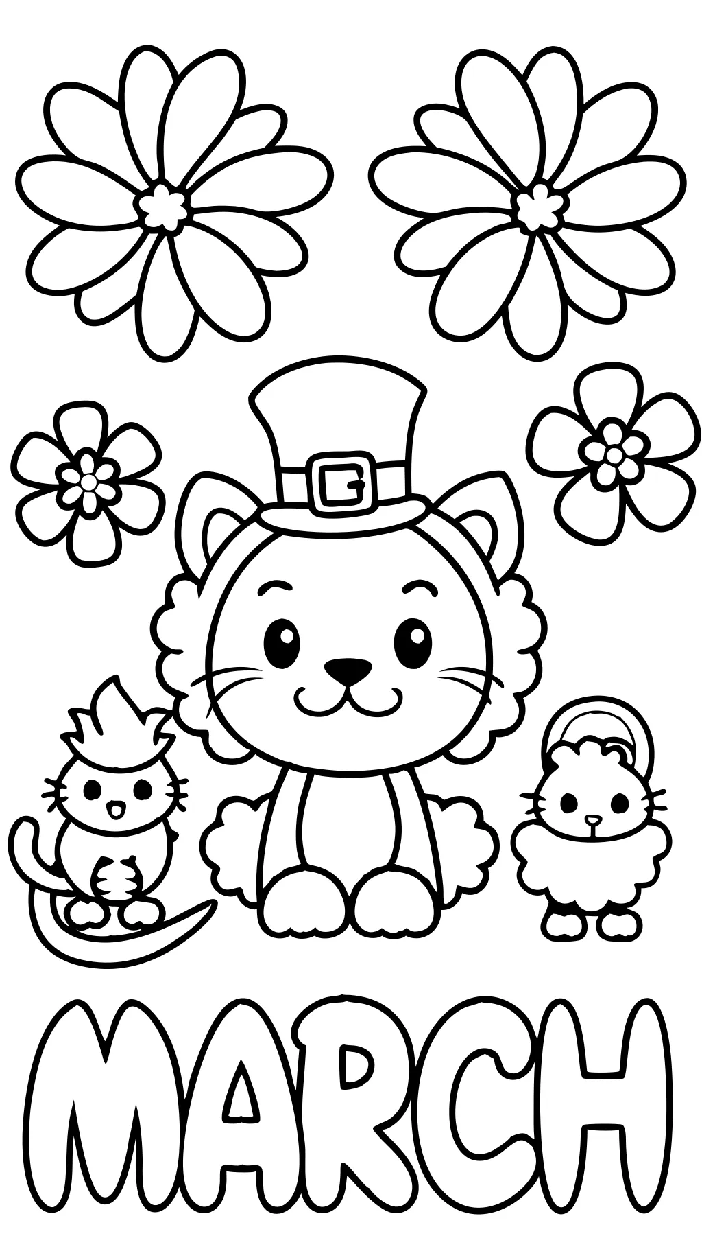 march coloring pages free